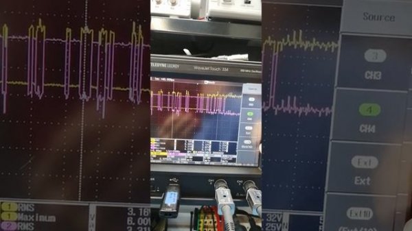 Rs485 signal measurement with a digital oscilloscope