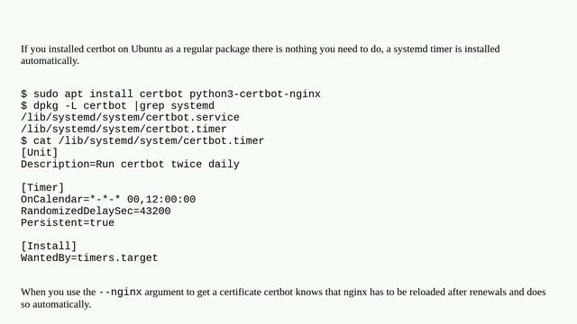 How can I make SSL Lets Encrypt certificate auto renew on Ubuntu смотреть онлайн