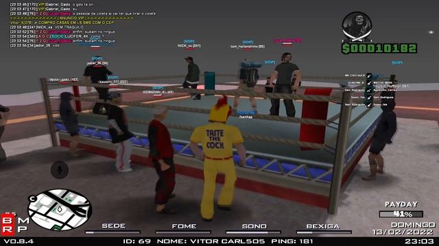 [BMRP] ENCONTREI UM HACKER NO EMPREGO DE TAXI + EVENTO BOXE смотреть онлайн