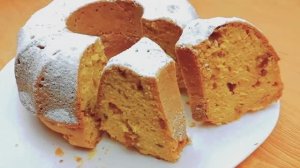 Что приготовить из тыквы?Тыквенный КЕКС с потрясающим ароматом!Полезный тыквенный кекс с изюмом