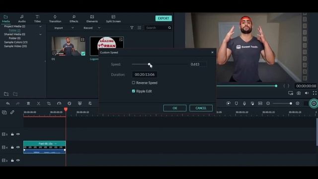 Part 14 : Slow Motion or Fast Forward Video Effects | Filmora Tutorial смотреть онлайн