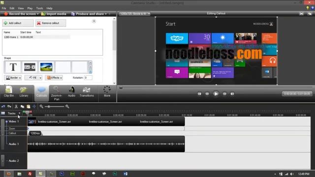 How to Screen Record on Camtasia Studio 7 (Windows 8) смотреть онлайн