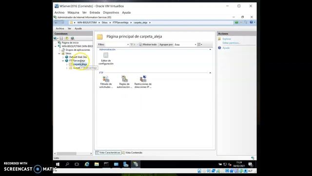 Servicio FTP en WindowsServer 2016 смотреть онлайн