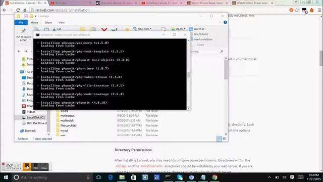 Installing Laravel 5.1 On Windows Part 2