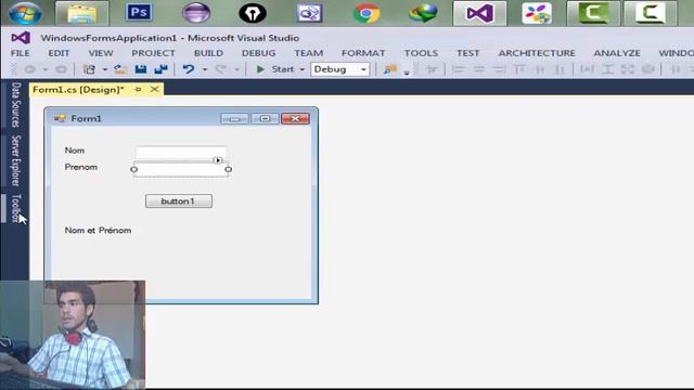 1#PE programmation evenementielle c# (Introduction TextBox Label Button) Darija смотреть онлайн
