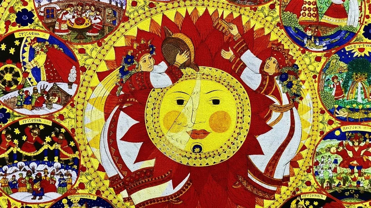 Лубочные картины художника Ольги Соколовой смотреть онлайн