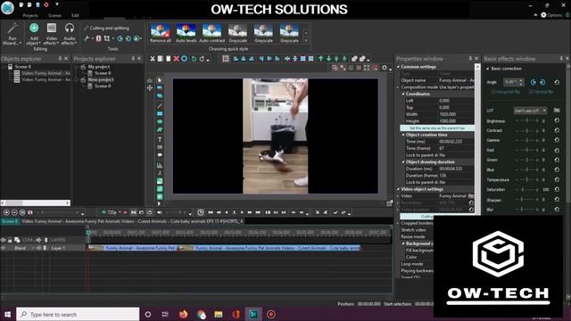 VSDC Free Video Editor Complete beginner Tutorial 2022 | How to use VSDC to edit videos смотреть онлайн