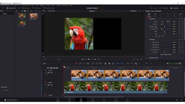 DaVinci Resolve Tutorial: How to do Split Screen Effect in Davinci Resolve смотреть онлайн