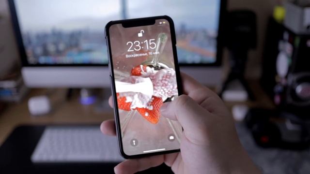 Wallpaper Live for iPhone or some iOS, video for lock screen (Strawberry) смотреть онлайн