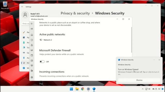 SOLVED Windows 11 - Turn Off / Disable Firewall Settings смотреть онлайн