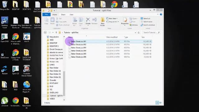 TUTORIAL - Split and passworded files with 7-zip смотреть онлайн