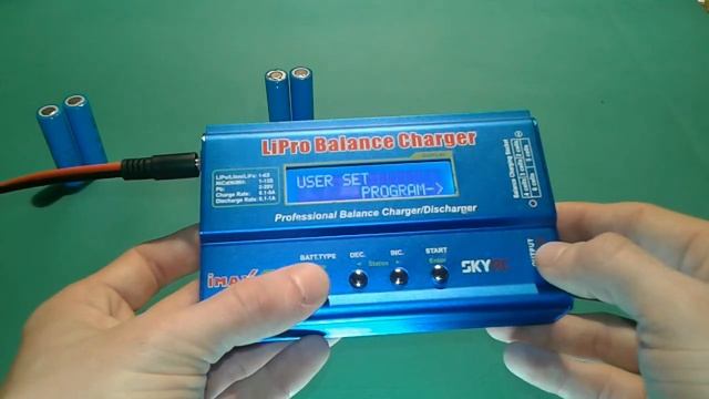 How to charge li-ion battery pack using IMAX b6 18650 lipo charger смотреть онлайн