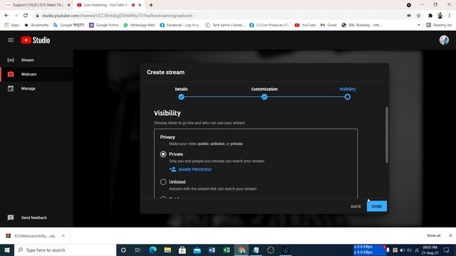 How to Use DSLR camera as WEBCAM! for live stream| Canon EOS Webcam Utility (Free) смотреть онлайн