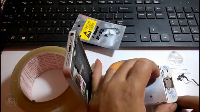 Cara mengganti tombol home iphone 5s || home button || JKS opreker handphone смотреть онлайн