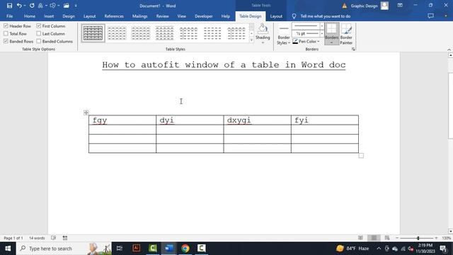How to autofit window of a table in Word doc смотреть онлайн