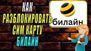 Как разблокировать сим карту билайн