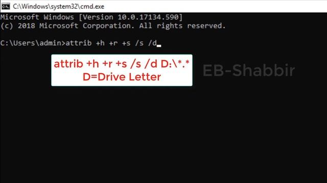 How to hide folder using CMD in Windows Completely смотреть онлайн