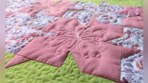 Всего два квадрата и поляна цветов в итоге DIY мастер-класс пэчворк