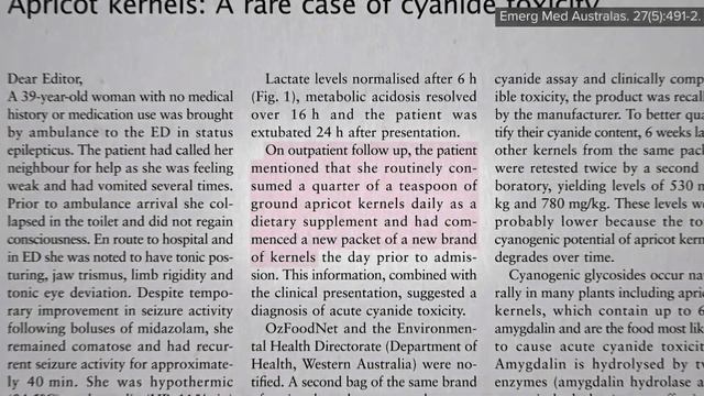 Friday Favorites: Do Apricot Seeds Work as an Alternative Cancer Cure? смотреть онлайн