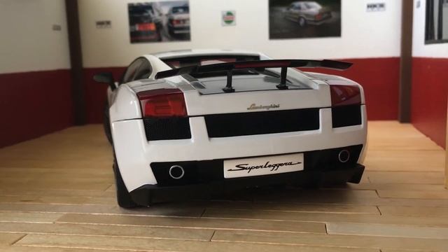 Lamborghini Gallardo Superleggera 1:18 AutoArt white смотреть онлайн