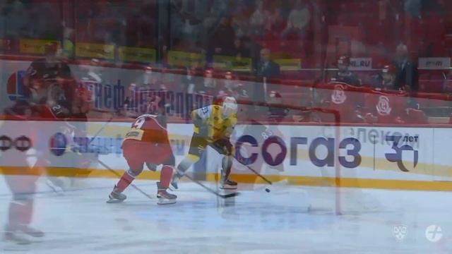 Крутая комбинация «Северстали» и первый гол Тимура Муханова смотреть онлайн