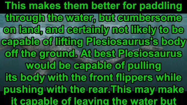 Prehistoric Information- Plesiosaurus смотреть онлайн