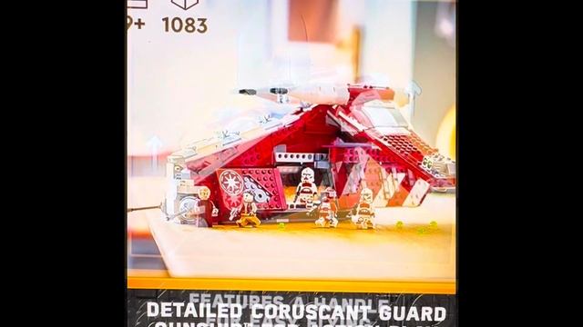LEGO Star Wars The Clone Wars Coruscant Guard Gunship Collectible Display Gift, Amazon Find w/ Lin смотреть онлайн