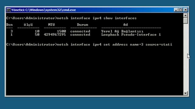 Windows Server 2008 R2 Core İlk Ayarlar
