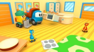 Грузовичок Лева новая серия - Лева и Капу готовят пирог - Развивающие мультики