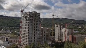 С видом на сопки! Башенные краны КБ-415, КБ-515, КБ-405.