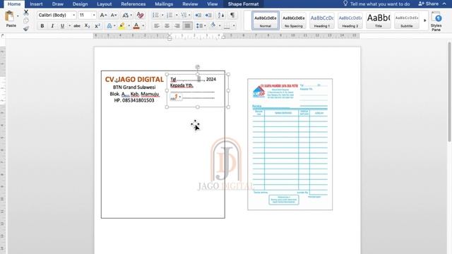 Cara Mudah Membuat Nota di Word смотреть онлайн