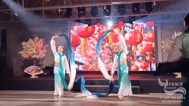 Заказать китайский танец с веерами на праздник и мероприятие в Москве - лучшие китайские танцоры смотреть онлайн