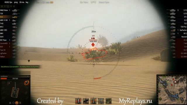 WOT: Sand River - IS-3 смотреть онлайн
