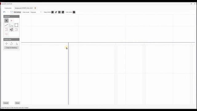 WIC3D Software - Curtain Wall definition - Convert DWG Building elevation to construction смотреть онлайн