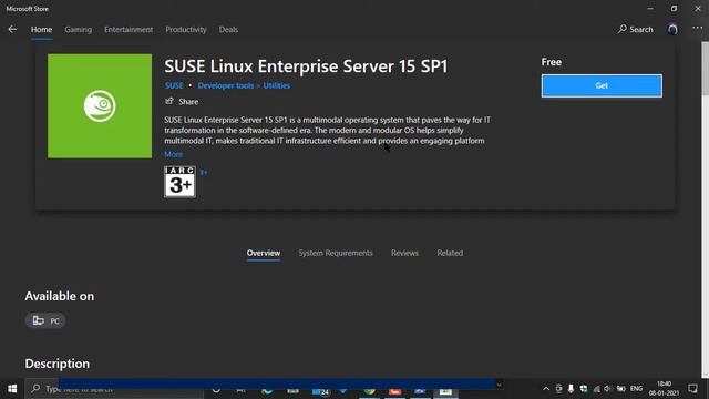 Windows 10 based Linux terminal Install смотреть онлайн