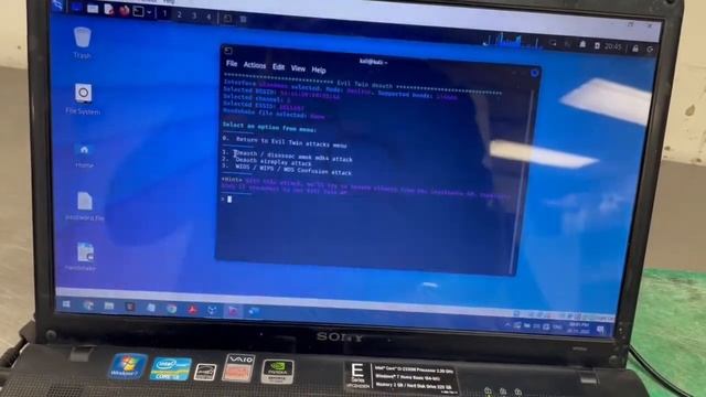 Lab8 (Deauth using Sparrow-Wifi and MITM using Wifiphisher and Airgeddon) смотреть онлайн