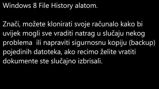 Kako napraviti System Image u Windows 8 смотреть онлайн