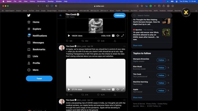 Apple Vs Facebook - Privacy Policy iOS 14 - Impact on Individuals - Micro Level смотреть онлайн