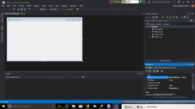 How to set background image VB.Net Bangla Tutorial смотреть онлайн