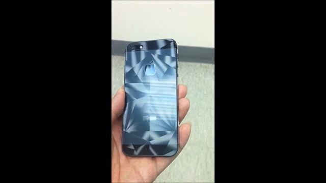 iPhone5 Hologram protector film - Transparent A507 (Diamond).wmv смотреть онлайн