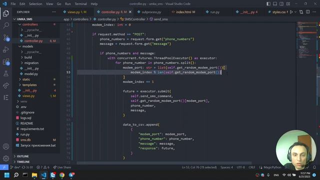 ВЫУЧИ FLASK ЗА 30 МИНУТ || Введение в Python:Создание вашего первого веб-приложения #python #flask смотреть онлайн