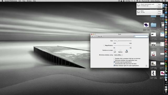 Dock Mac OS X - TUTORIAL смотреть онлайн