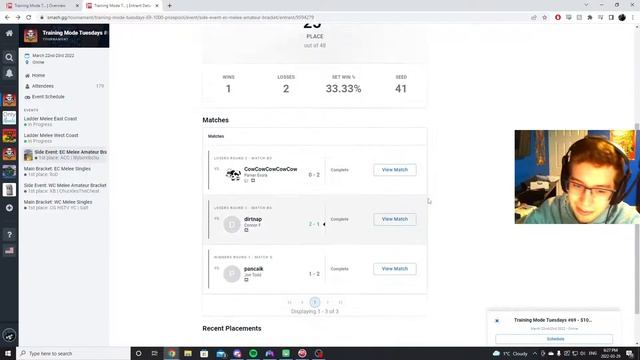 MELEE TMT Amateur Bracket WATCH ME LOSE смотреть онлайн