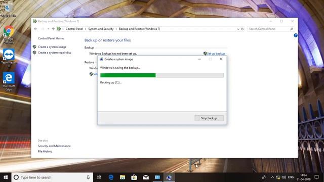 Creating a System Image of your System Setup - Windows 10 смотреть онлайн