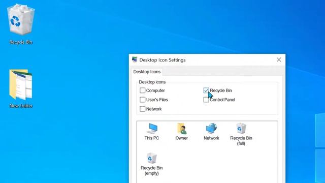 how to hide recycle bin windows 10 смотреть онлайн