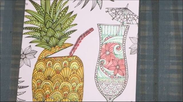 Color book page card process video смотреть онлайн