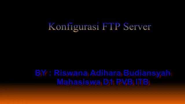 konfigurasi DNS & FTP Server смотреть онлайн