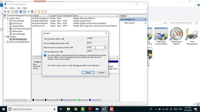 how to create a drive from disk management in windows 10. смотреть онлайн