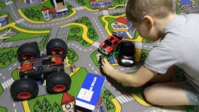 Крутые джипы, тачки, cars, распаковка смотреть онлайн