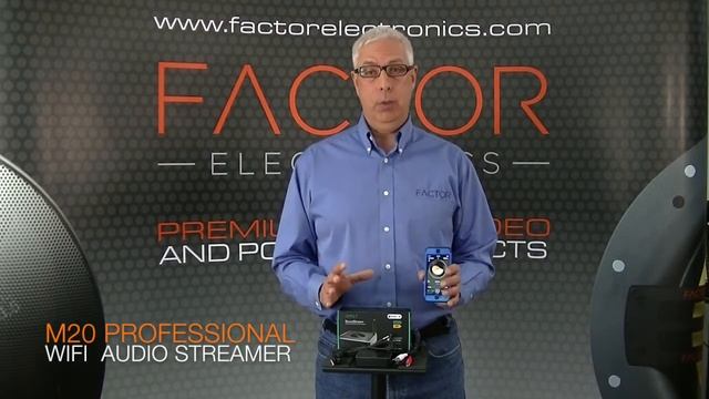 Factor Electronics M20 24bit/192 KHz wifi audio streaming смотреть онлайн